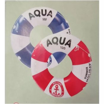 Top Haus Swimming ring Aqua blue/white 100cm