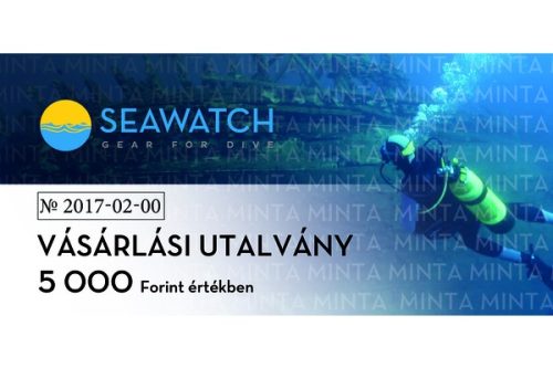 Gear4Dive SeaWatch Ajándékutalvány