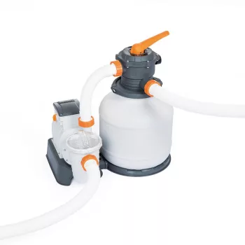   Flowclear Homokszűrő 8 m3/h ChemConnect vegyszeradagolóval