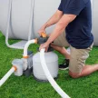 Flowclear Homokszűrő 8 m3/h ChemConnect vegyszeradagolóval