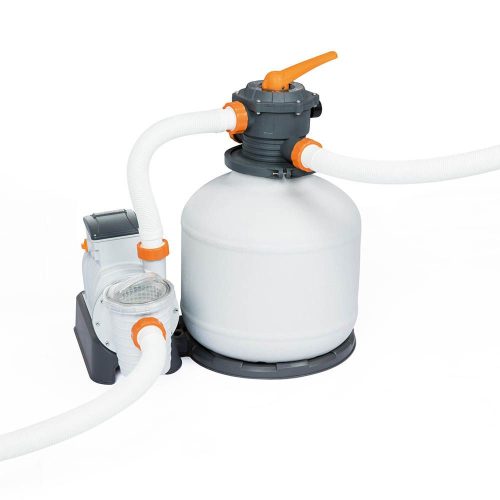 Flowclear sand filter 11 m3 / h with ChemConnect chemical dispenser