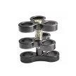 OrcaTorch Triple clamp for ball arm system