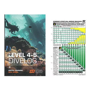 SSI Merülési napló betétek és mappák